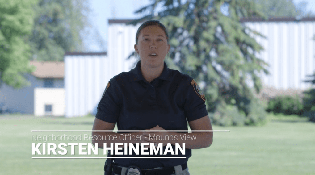 Nine North Mounds View Police PSAs Nine North